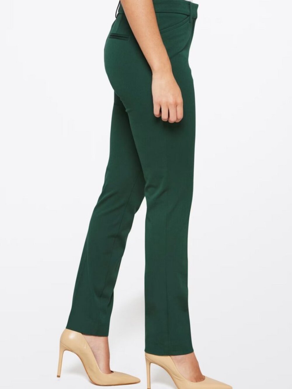Becca Straight Leg Adjustable Hem Pant